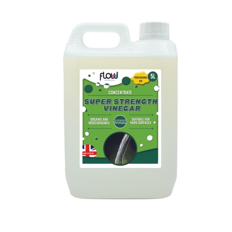 Flow Super Strength Vinegar Concentrated 5L Flow Super Strength Vinegar Concentrated 5L